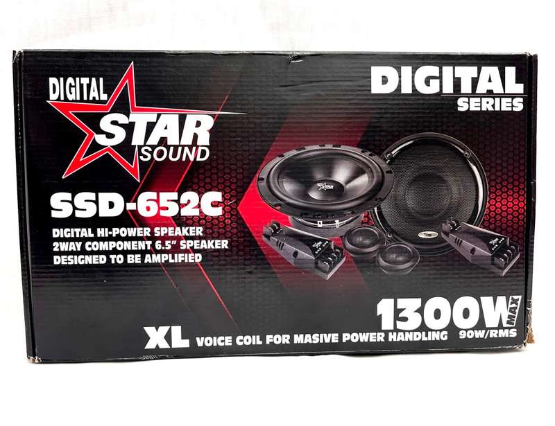 Starsound SSD-652C 6 90w rms Component Split System
